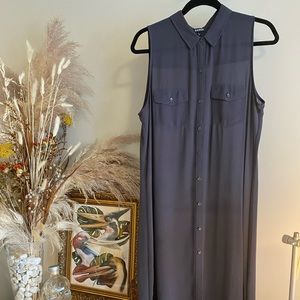 Tildon sleeveless dress- sheer BUNDLE FOR 2 for $15- 9.99 shipping